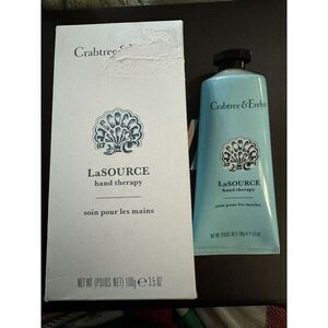 Crabtree & Evelyn LaSource Hand Therapy‎ Cream Full Size 3.5oz/100g New In Box